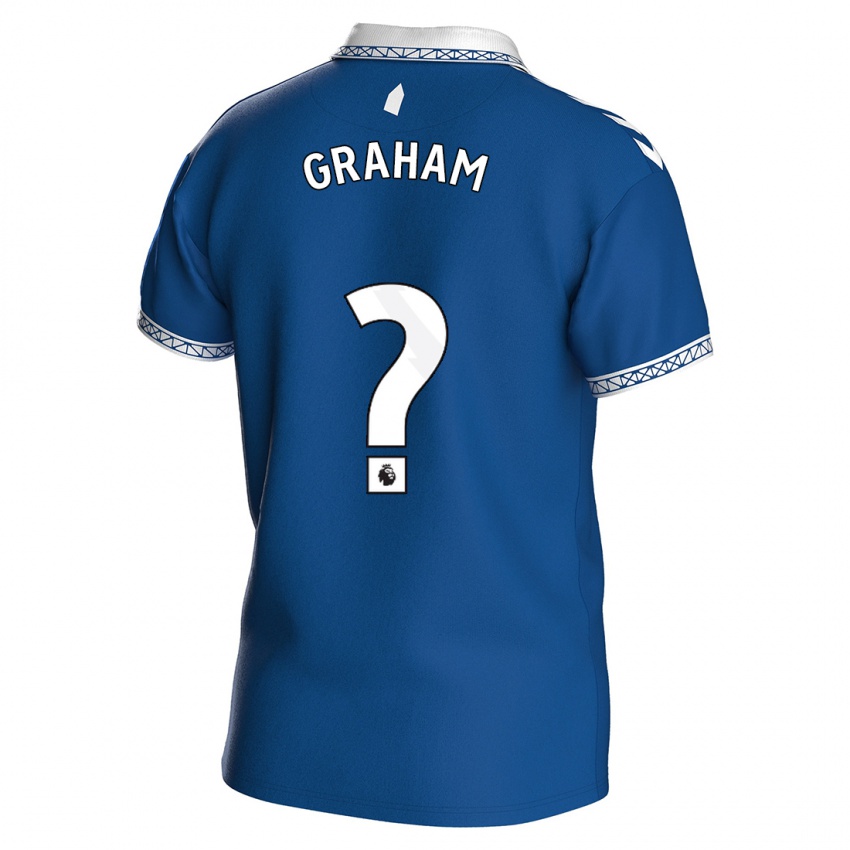 Męski Dylan Graham #0 Królewski Niebieski Domowa Koszulka 2023/24 Koszulki Klubowe