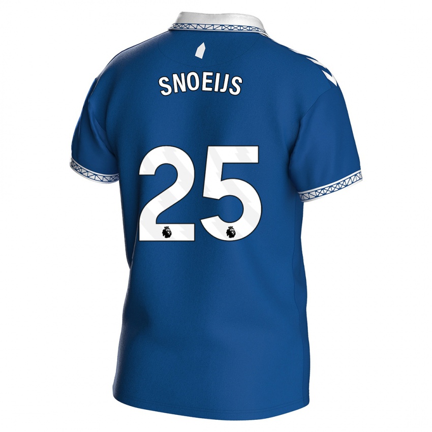 Męski Katja Snoeijs #25 Królewski Niebieski Domowa Koszulka 2023/24 Koszulki Klubowe