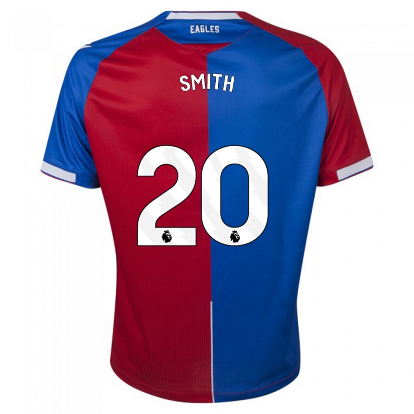 Męski Hope Smith #20 Czerwony Niebieski Domowa Koszulka 2023/24 Koszulki Klubowe