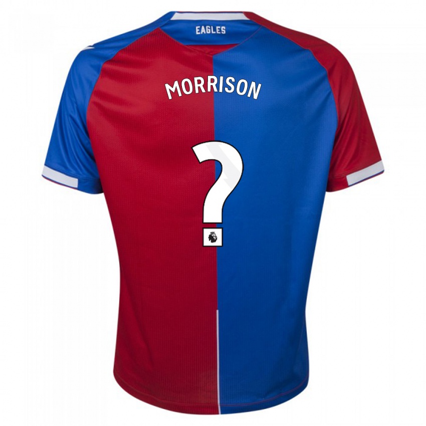 Męski Jack Wells-Morrison #0 Czerwony Niebieski Domowa Koszulka 2023/24 Koszulki Klubowe