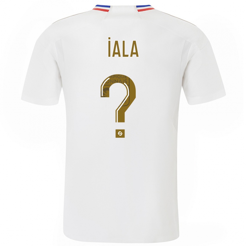 Męski Celestino Iala #0 Biały Domowa Koszulka 2023/24 Koszulki Klubowe