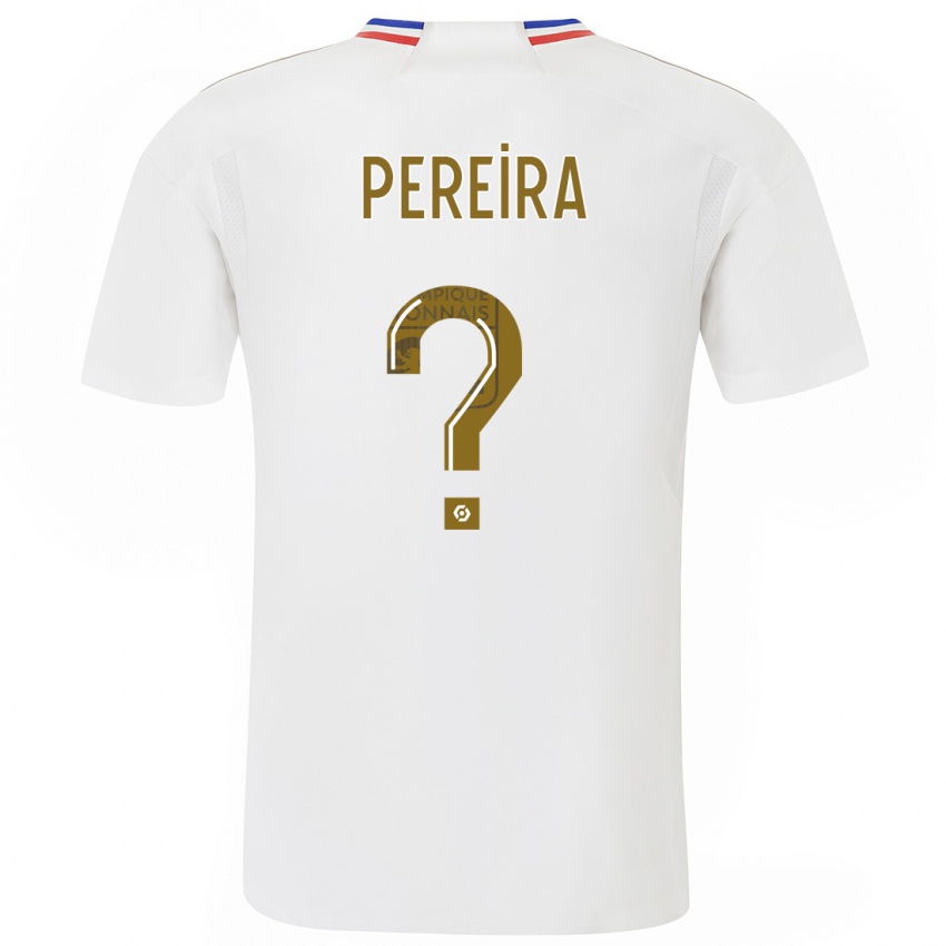 Męski Mateo Pereira #0 Biały Domowa Koszulka 2023/24 Koszulki Klubowe