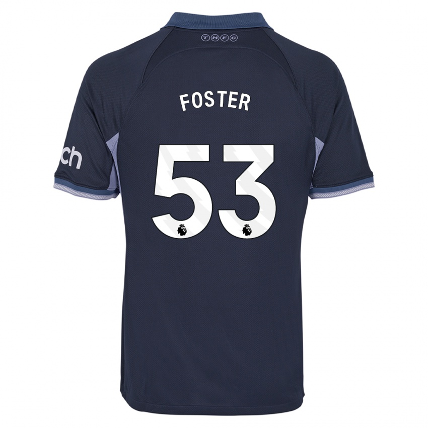 Męski Brooklyn Lyons Foster #53 Ciemny Niebieski Wyjazdowa Koszulka 2023/24 Koszulki Klubowe