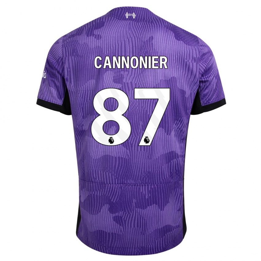 Męski Oakley Cannonier #87 Fioletowy Trzeci Komplet Koszulka 2023/24 Koszulki Klubowe