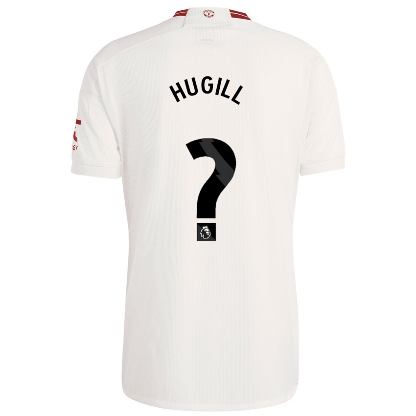 Męski Joe Hugill #0 Biały Trzeci Komplet Koszulka 2023/24 Koszulki Klubowe
