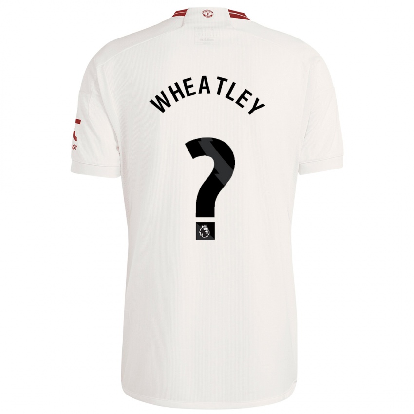 Męski Ethan Wheatley #0 Biały Trzeci Komplet Koszulka 2023/24 Koszulki Klubowe