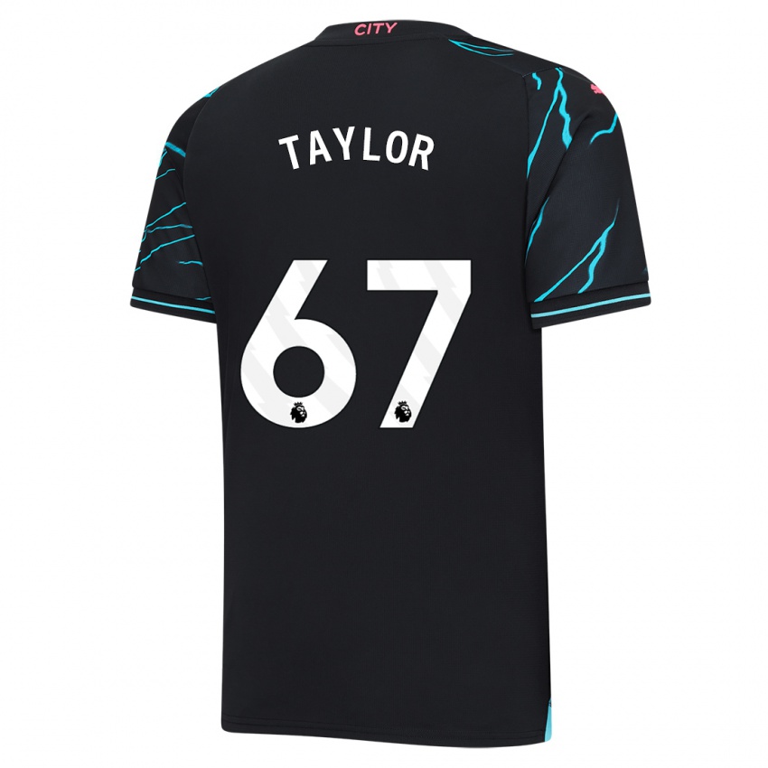 Męski Kane Taylor #67 Ciemny Niebieski Trzeci Komplet Koszulka 2023/24 Koszulki Klubowe