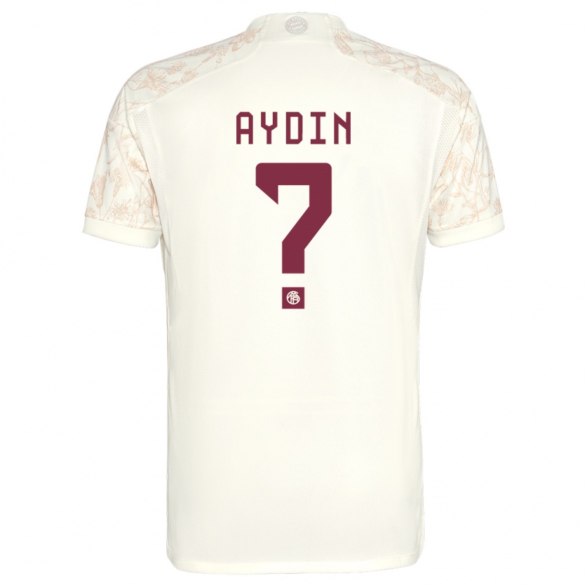 Męski Eyüp Aydin #0 Złamana Biel Trzeci Komplet Koszulka 2023/24 Koszulki Klubowe