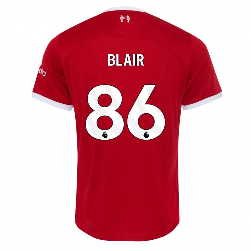 Kobiety Harvey Blair #86 Czerwony Domowa Koszulka 2023/24 Koszulki Klubowe