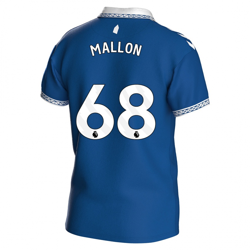 Kobiety Mathew Mallon #68 Królewski Niebieski Domowa Koszulka 2023/24 Koszulki Klubowe