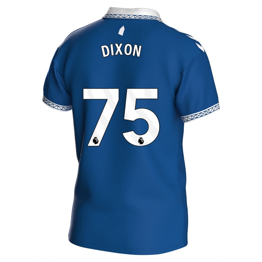 Kobiety Roman Dixon #75 Królewski Niebieski Domowa Koszulka 2023/24 Koszulki Klubowe
