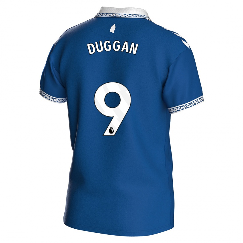 Kobiety Toni Duggan #9 Królewski Niebieski Domowa Koszulka 2023/24 Koszulki Klubowe