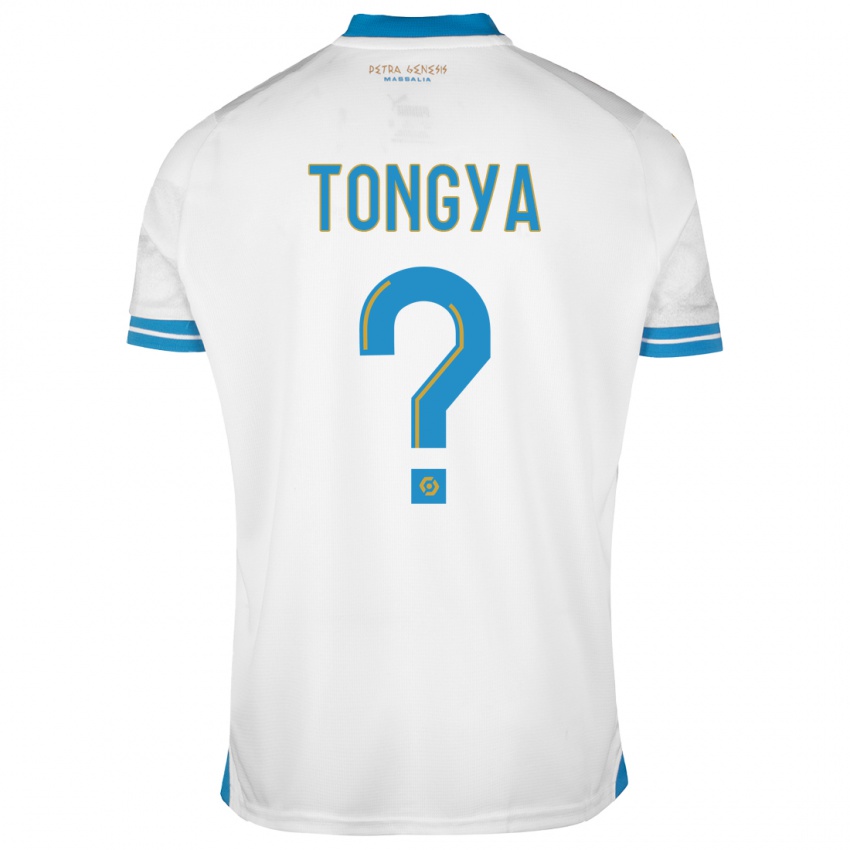 Kobiety Franco Tongya #0 Biały Domowa Koszulka 2023/24 Koszulki Klubowe