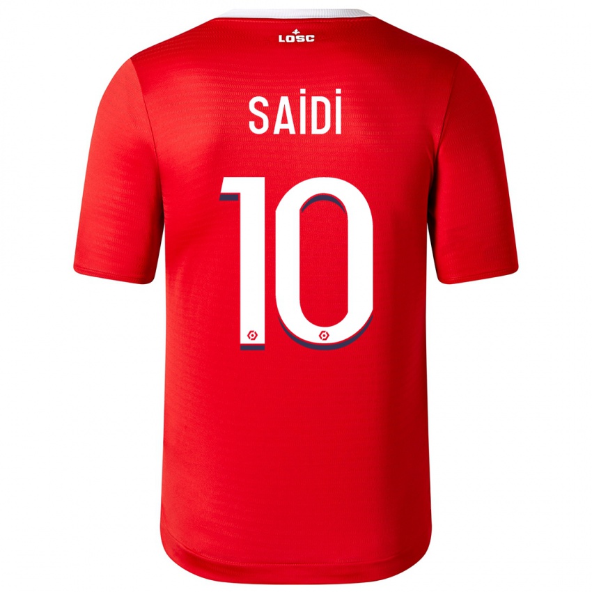 Kobiety Rachel Saidi #10 Czerwony Domowa Koszulka 2023/24 Koszulki Klubowe