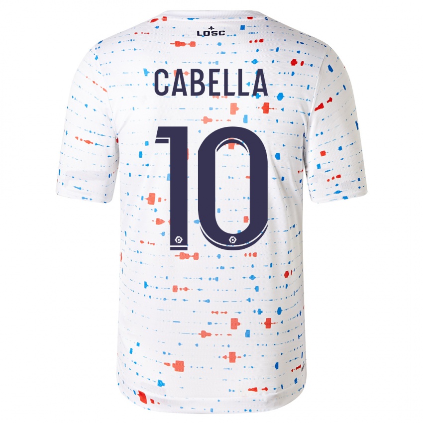 Kobiety Remy Cabella #10 Biały Wyjazdowa Koszulka 2023/24 Koszulki Klubowe