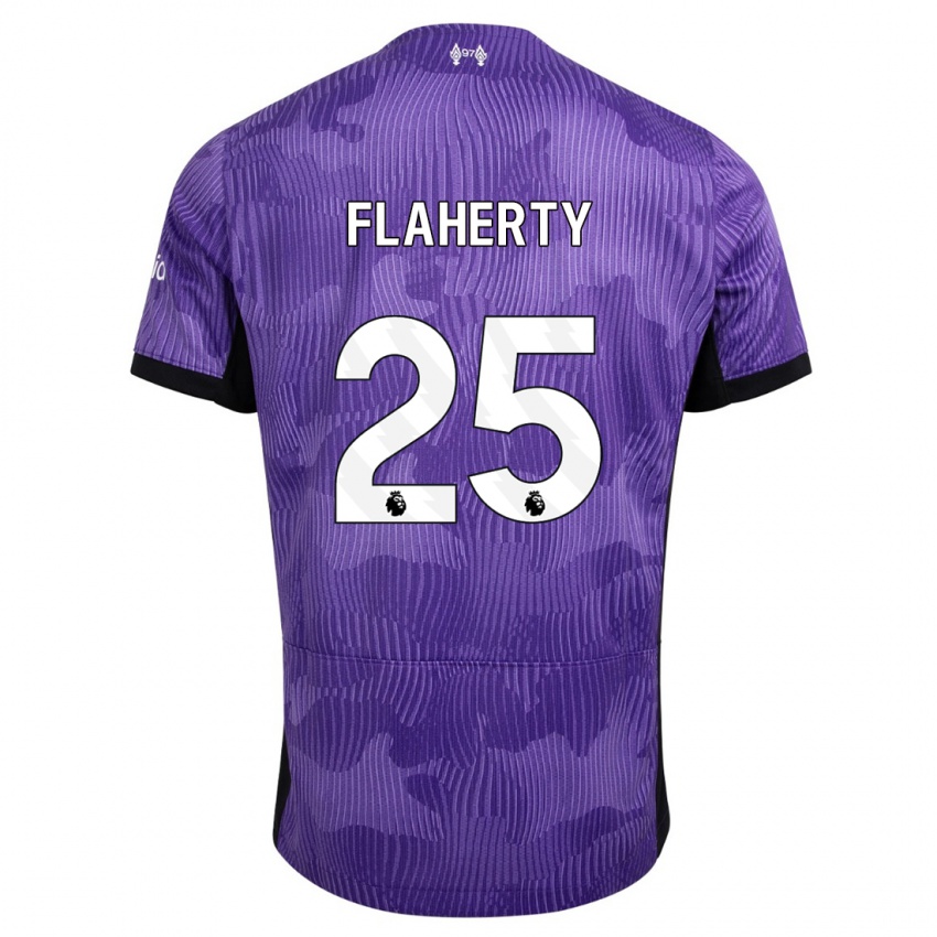 Kobiety Gilly Flaherty #25 Fioletowy Trzeci Komplet Koszulka 2023/24 Koszulki Klubowe