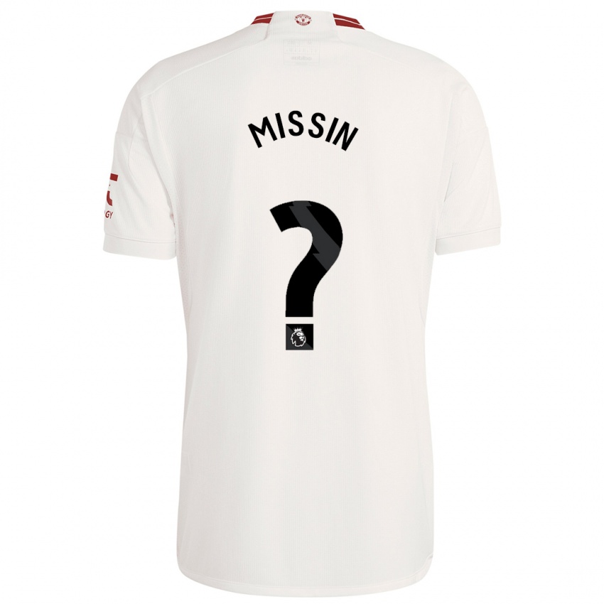 Kobiety Ashton Missin #0 Biały Trzeci Komplet Koszulka 2023/24 Koszulki Klubowe