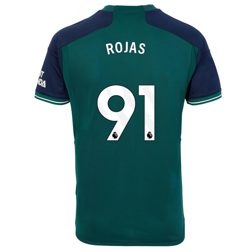 Kobiety Alexei Rojas #91 Zielony Trzeci Komplet Koszulka 2023/24 Koszulki Klubowe