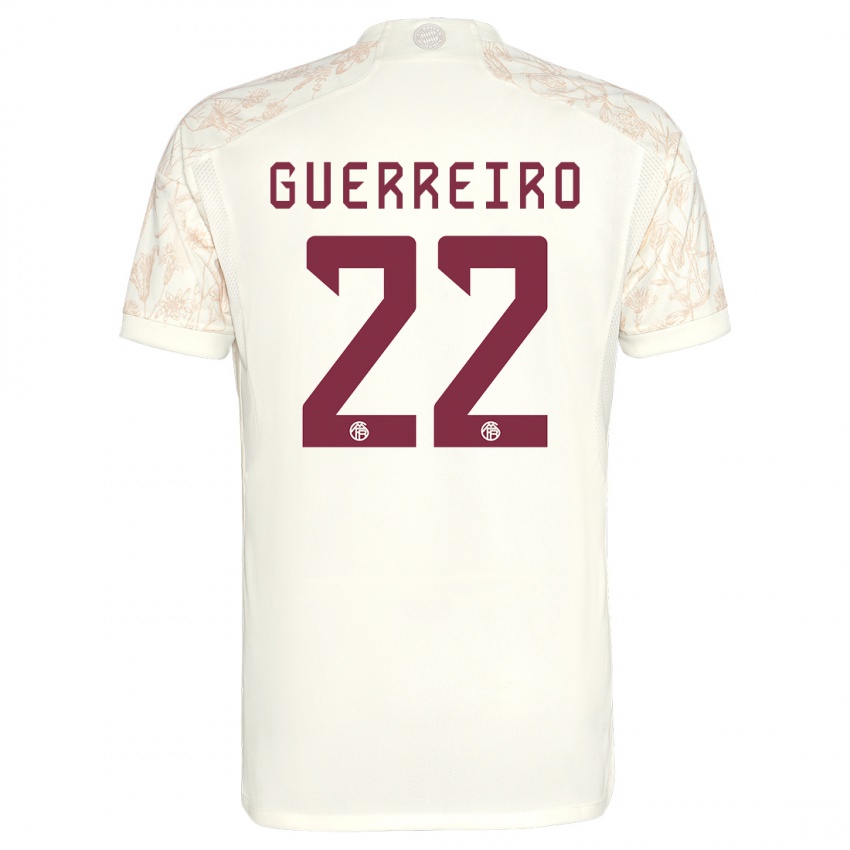 Kobiety Raphaël Guerreiro #22 Złamana Biel Trzeci Komplet Koszulka 2023/24 Koszulki Klubowe