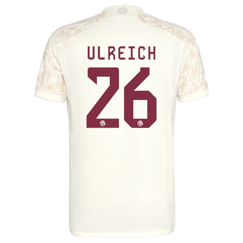 Kobiety Sven Ulreich #26 Złamana Biel Trzeci Komplet Koszulka 2023/24 Koszulki Klubowe