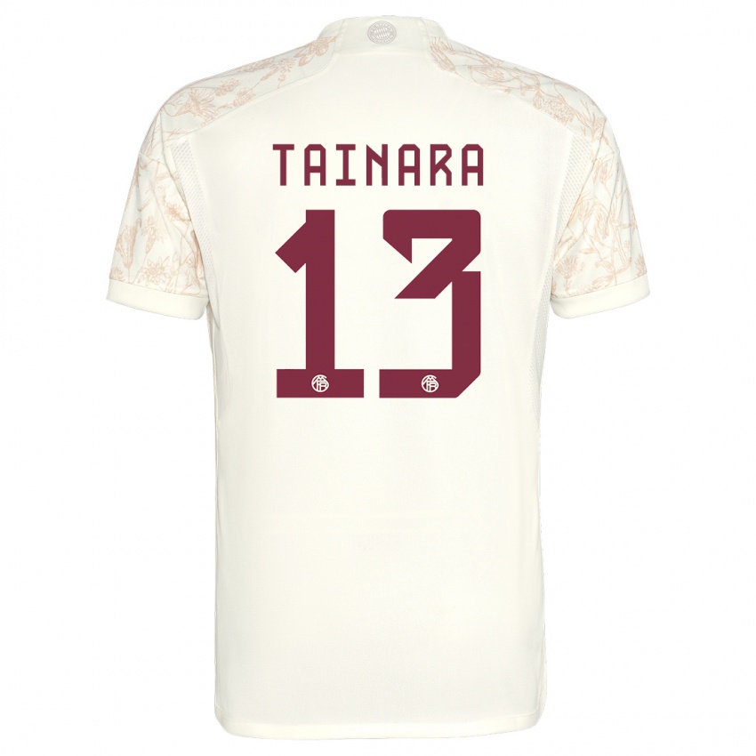 Kobiety Tainara #13 Złamana Biel Trzeci Komplet Koszulka 2023/24 Koszulki Klubowe